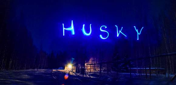 Husky Musher Trainings-Abenteuer in Lappland