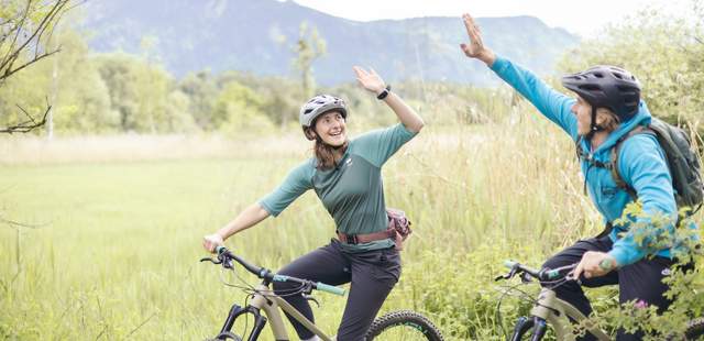 Mountainbike Tour entlang der Loisach Mountainbike-Tour um den Blomberg