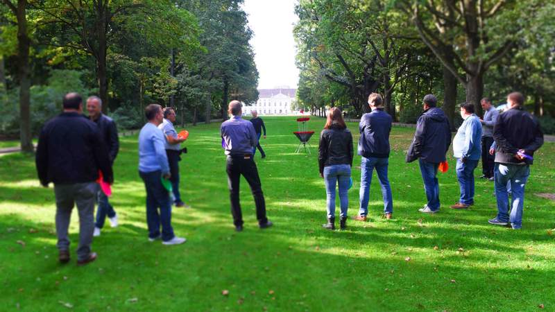 Disc Golf, Discgolf, Teambuilding, Teambuilding Events, Grusel Events, Events in Berlin, Emmerich Events