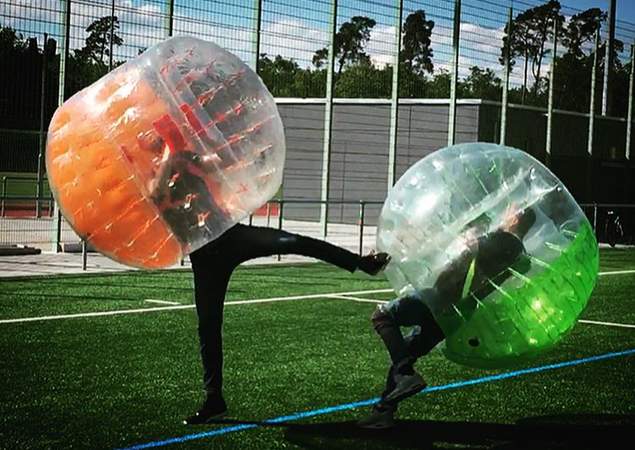 Bubble Ball zum Teamevent