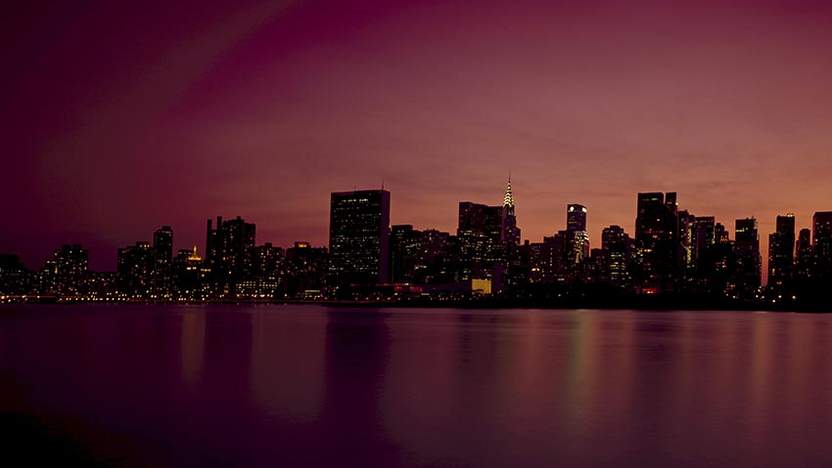 Incentive Reise Gruppenreise New York Manhattan Skyline bei Nacht