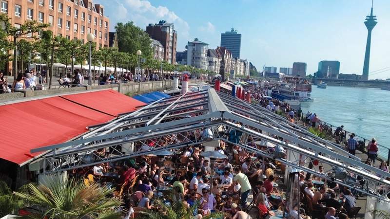 Kurztrip mit Partyschifffahrt nach Düsseldorf