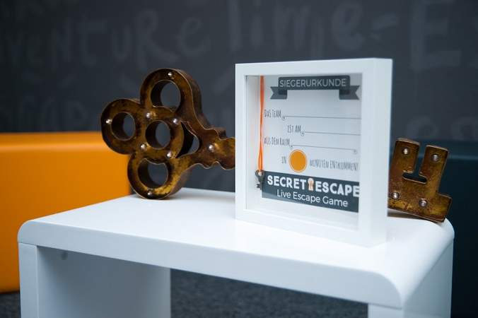Siegerurkunde Siegerurkunde Secret Escape Game