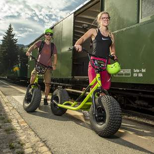 Monsterroller & Dampfeisenbahn