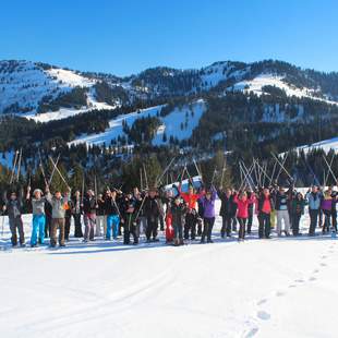 Allgäuer Winter-Teamchallenge am Event-Stadel