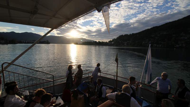 BootsEvent Sonnenuntergang