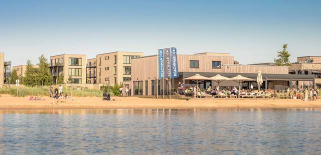 Ansicht von der Wasserseite Eventlocation Marissa Resort am Dümmer See