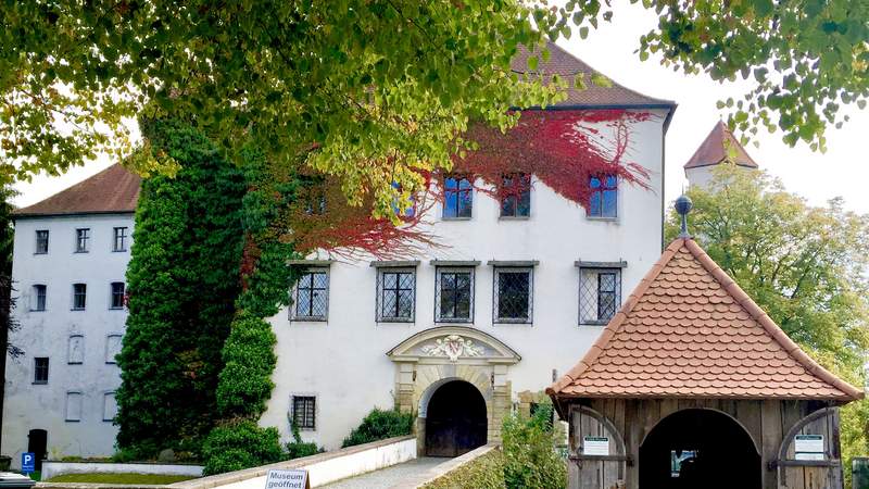 Ein echtes niederbayerisches Grafenschloß im Markt Ortenburg im Landkreis Passau