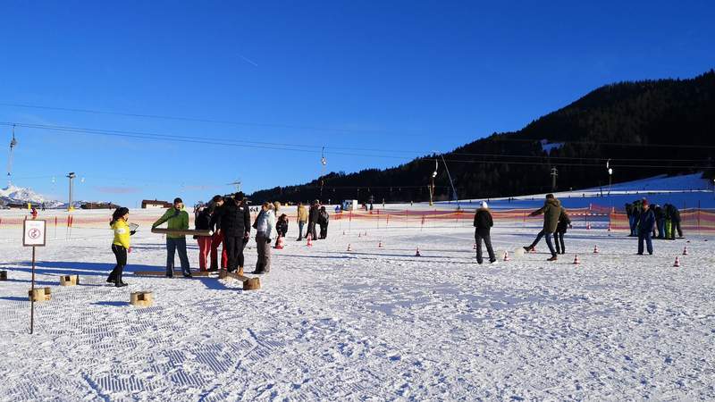 Kitzbühel-Incentive im Schnee