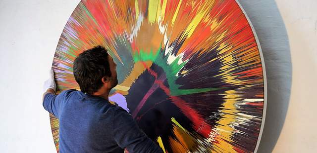 Spin Painting Spin Art