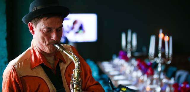 Diner @ Soho Berlin for Formula E comitée Weihnachtsfeier Musikprogramm