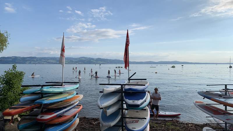 Wassersport & Grill Buffet am Strand