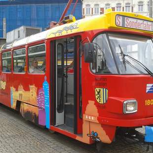 Stadtrundfahrt in Leipzig per Tram