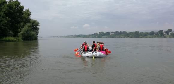 Rafttour Oberrhein - Wasser und Wein