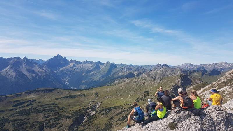 Die Allgäuer Alpen: Teamevent + Übernachtung