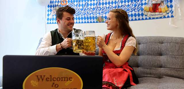 Virtuelles Oktoberfest O´zapft is! Ihre virtuelle Wiesn