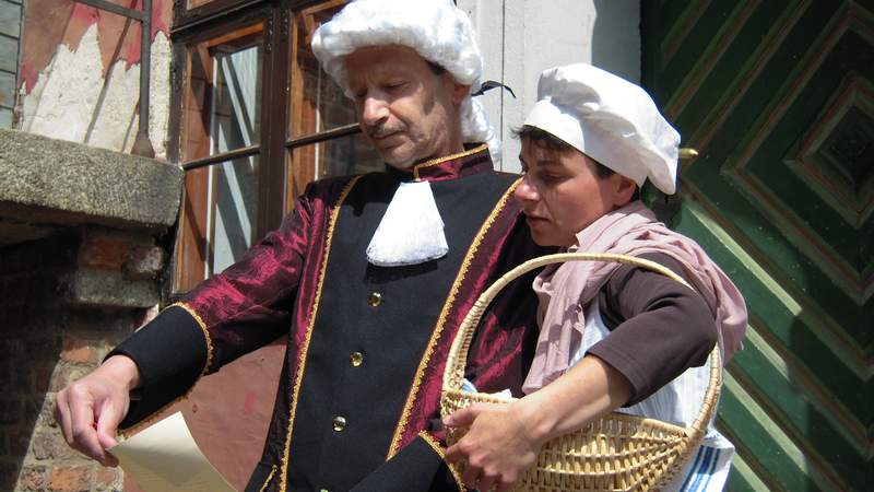 Stralsunder Stadtschauspiele "Wie die Nudel nach Stralsund kam"
