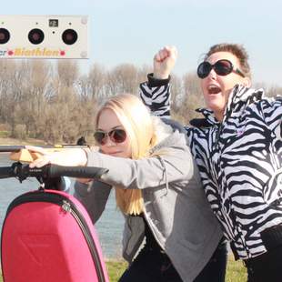 Segway-Biathlon in NRW