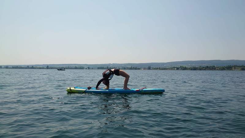 Stand Up Paddling auf dem Bodensee