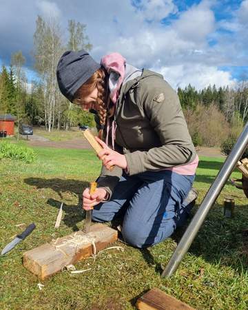 Schweden Survival Handwerk