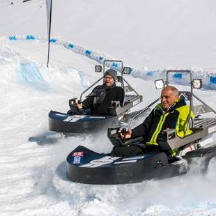 Neu! Teamevent mit Elektro-Bobs im Schnee