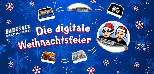 Digitale x-mas-Party mit Comedy-Duo Badesalz Digitale x-mas-Party mit Comedy-Duo Badesalz
