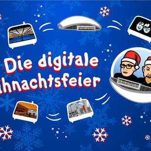 Digitale x-mas-Party mit Comedy-Duo Badesalz