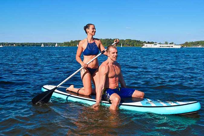 Stand Up Paddle Board Tour, Teamevent auf dem Wasser, Wasserevents, Firmenevents auf dem Wasser