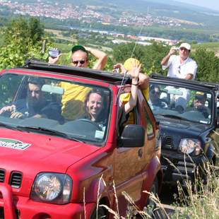 Pilotierte Weinsafari Weinsafari mit Cabriojeeps | Wein-Genussreise