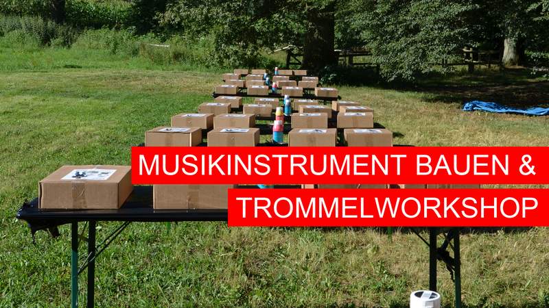 Team-Event Trommelworkshop Cajon bauen