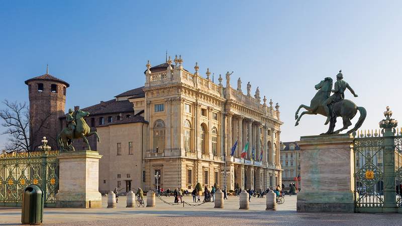 Piazza Castello in Turin