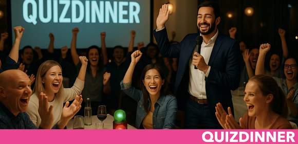 QUIZDINNER, QUIZZEN, DINGSDA, BUZZERN, BATTLE