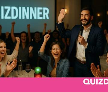 QUIZDINNER, QUIZZEN, DINGSDA, BUZZERN, BATTLE