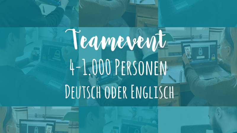 Teamevent im Home-Office - Online Escaperoom