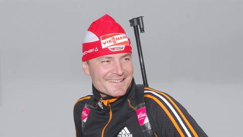 Biathlet Sven Fischer Biathlet Sven Fischer