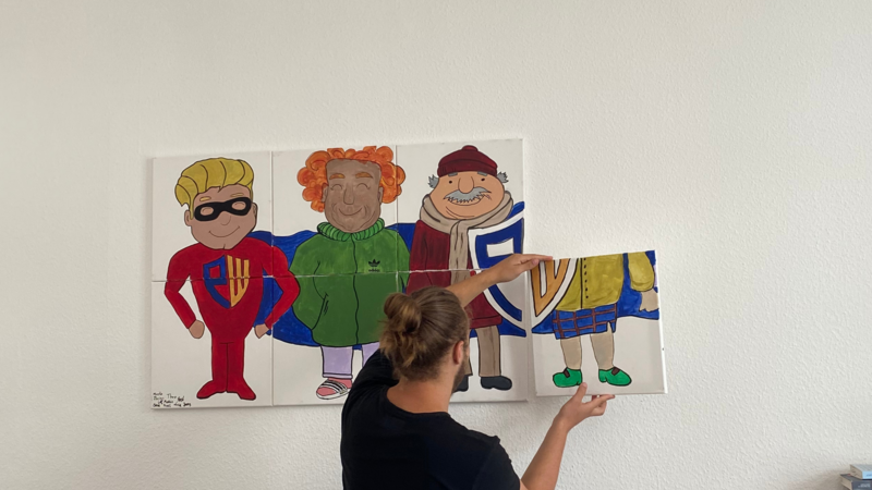 Teambuilding mit Pinseln in Hamburg