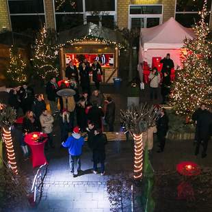 mobiler Weihnachtsmarkt Weihnachtsfeier