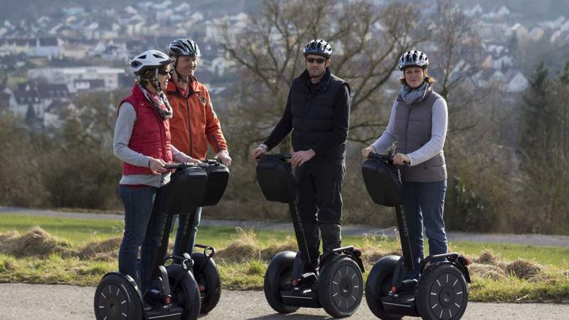 Segway-Tour 1/2-Tagesausflug Segway & Paintball