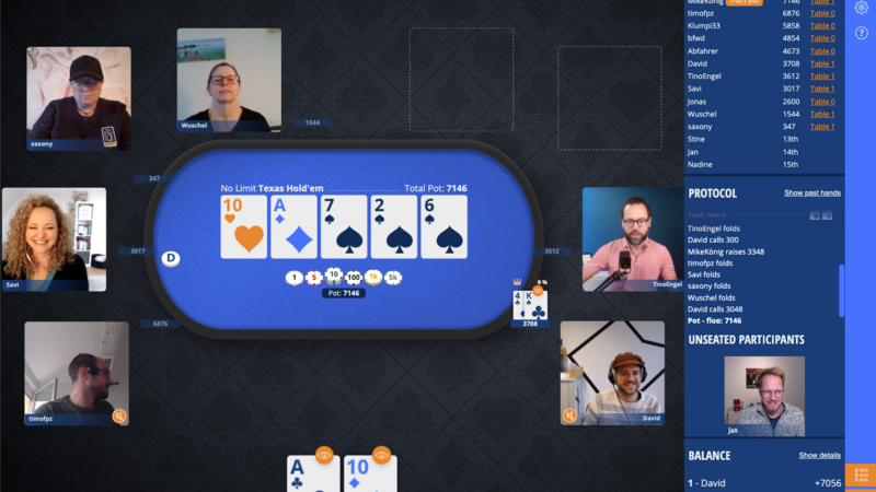 Event Digital Weihnachtsfeier Poker