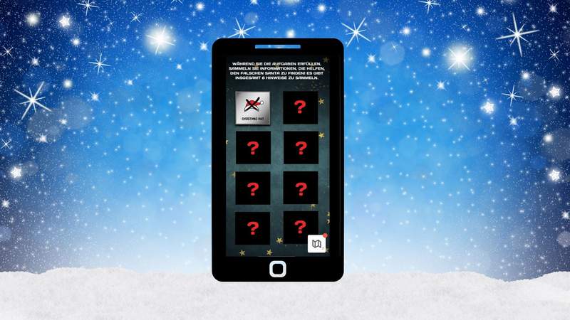 Mystery Christmas Rallye: der falsche Santa