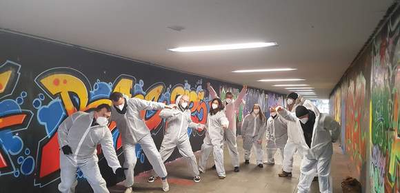 Graffiti Teambuilding-Event in Stuttgart
