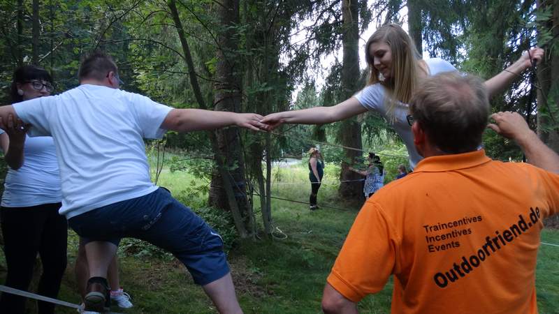 Teamevent - Abenteuer am Schmelzteich