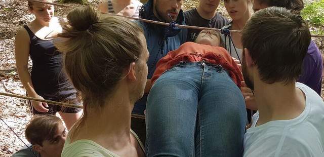 Das Spinnennetz Team-challenge