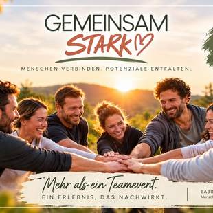 Gemeinsam stark Teambuilding