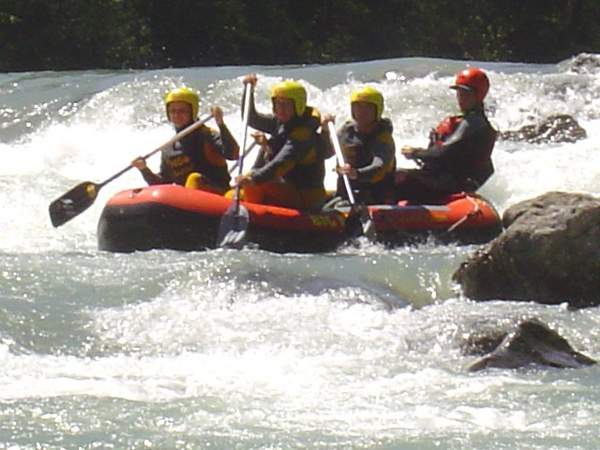 Floßbau mit Abenteuer im Allgäu