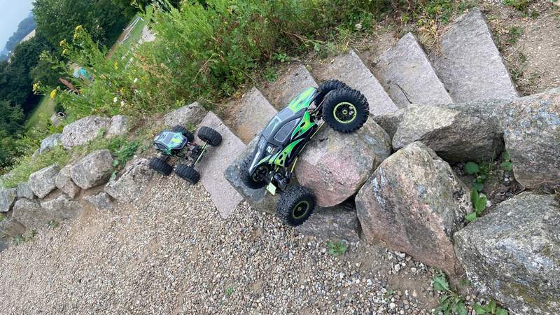 RC Car-Event, Crawler-Parcours, Mitarbeitermotivation
