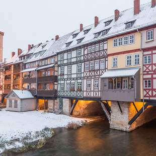 Krämerbrücke im Winter Krämerbrücke im Winter