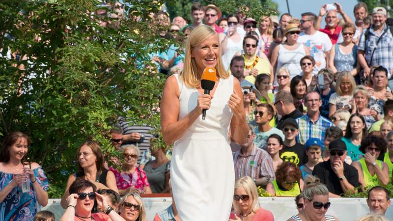 Team-Spaß mit ZDF-Fernsehgarten in Mainz