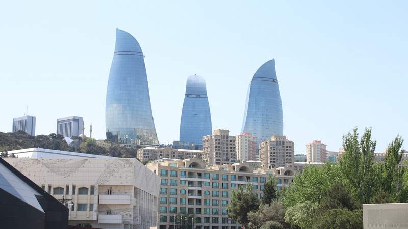 Baku Aserbaidschan - das Land des Feuers