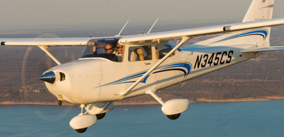 Flugtraining im Leichtflugzeug